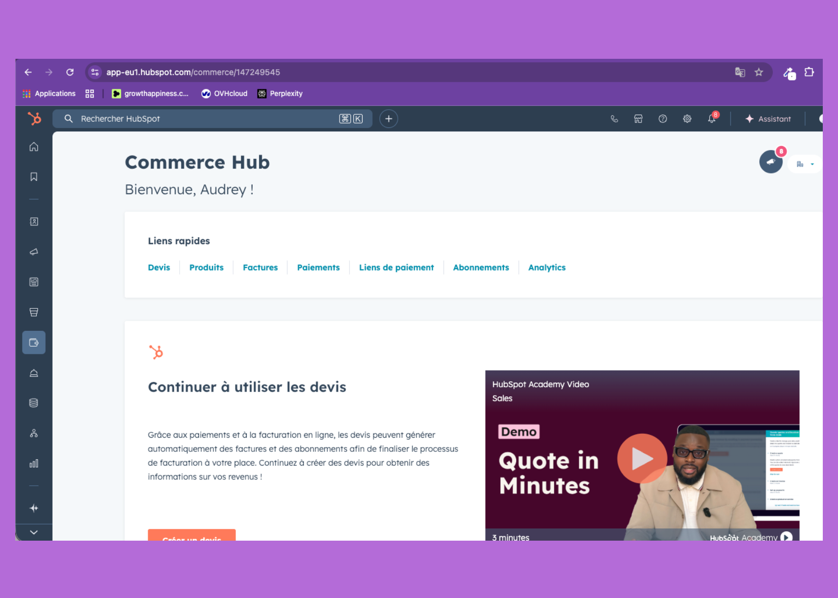 Automatiser sa facturation B2B avec HubSpot et Pennylane